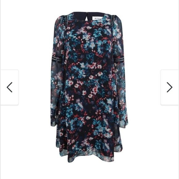 NWOT BCBGENERATION floral dress - Picture 1 of 5